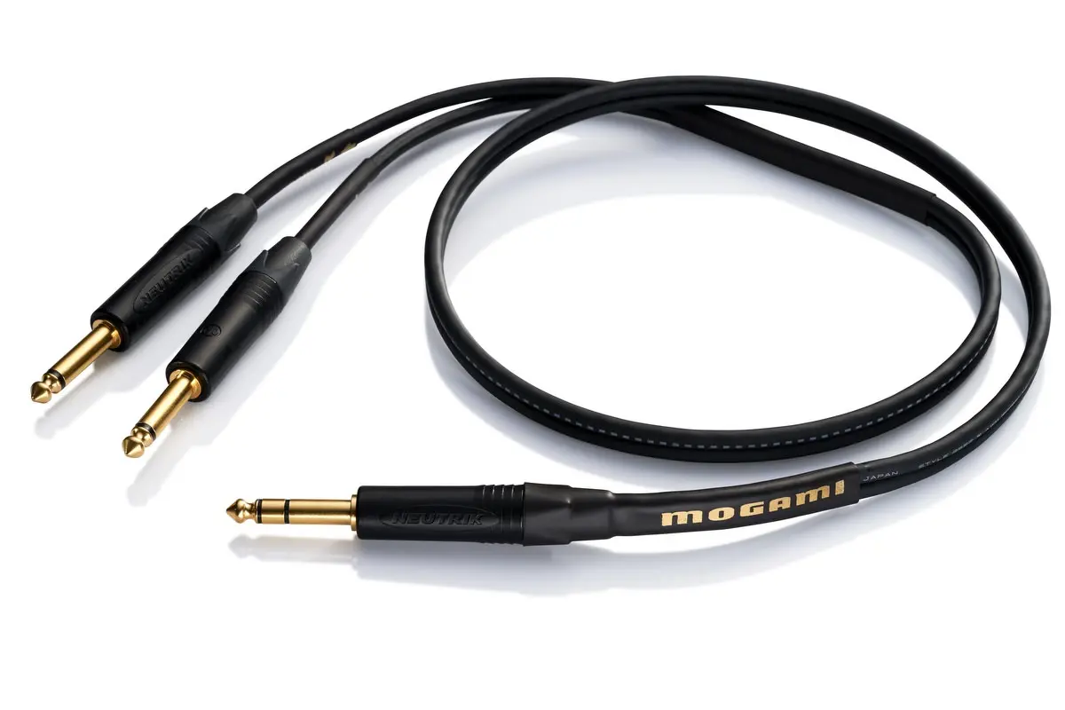 Mogami 3106 Y-Kabel Klinke Klinke, 1.0m