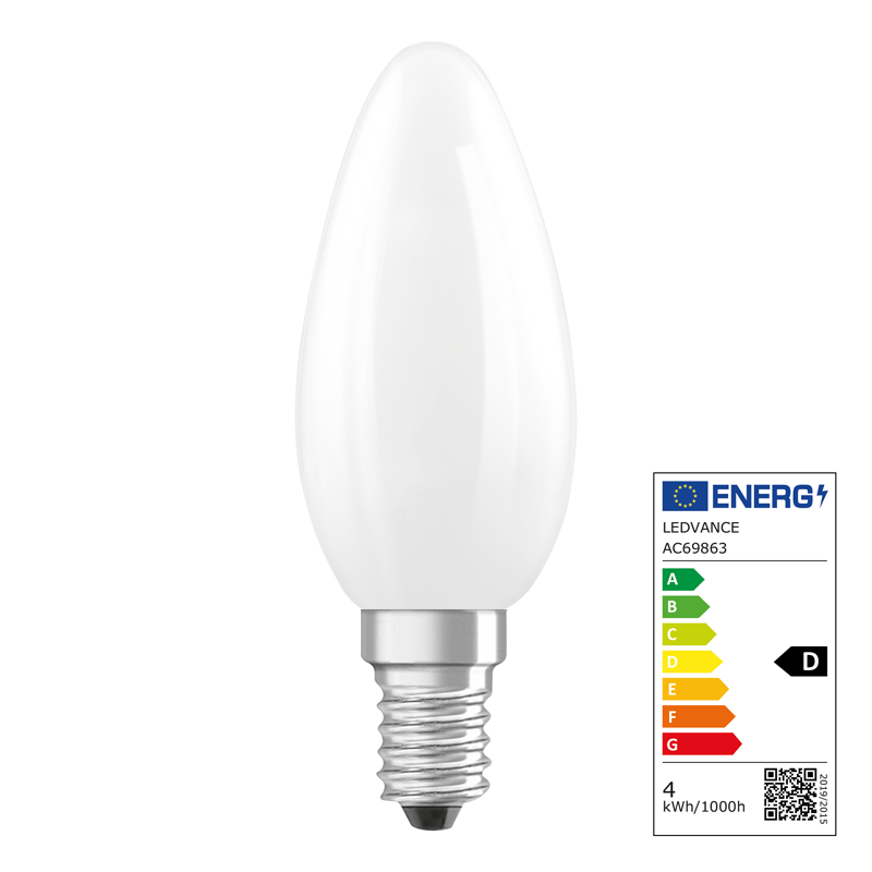 Osram LED Superstar Classic B E14 240V 3.4W 470lm WW – Bild 2