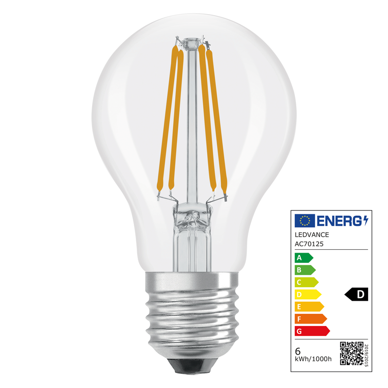 Osram LED Star Retrofit Classic A E27 240V 5.9W 806lm WW – Bild 2