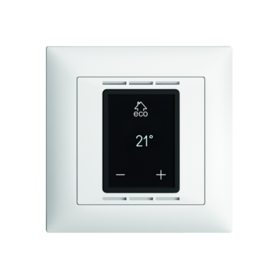 FELLER EDIZIOdue UP-Raumthermostat mit Display programmierbar ws