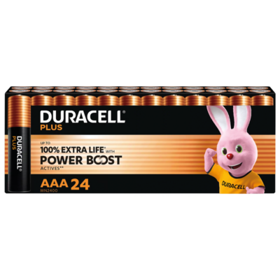 Duracell Plus Power Boost 1.5V MN2400 LR03 AAA