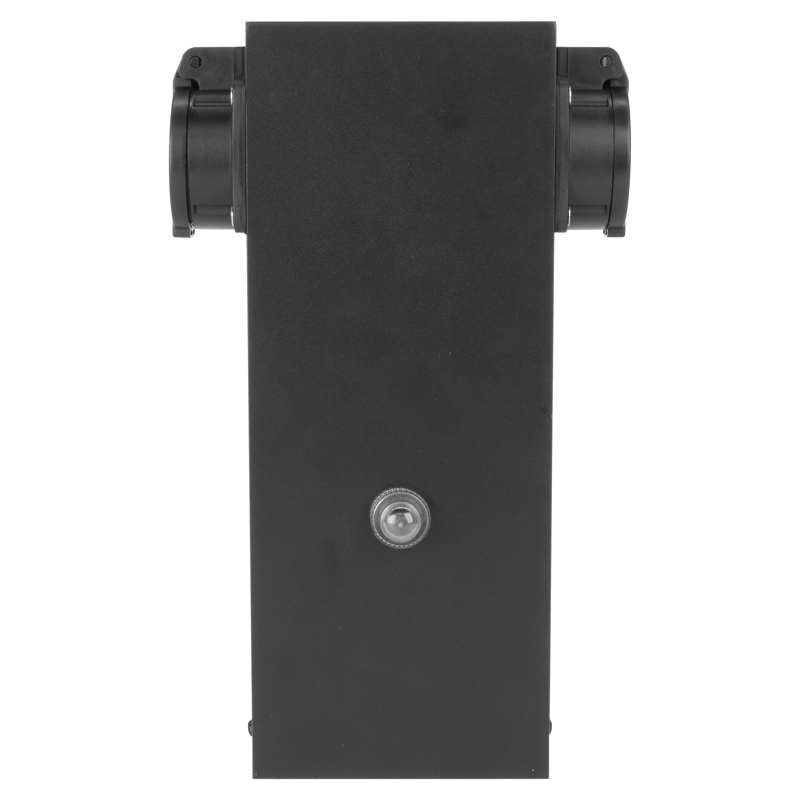 GardenLine Steckdosensäule mit Timer 2xT13 IP55 mit Überstromschutzschalter – Bild 4