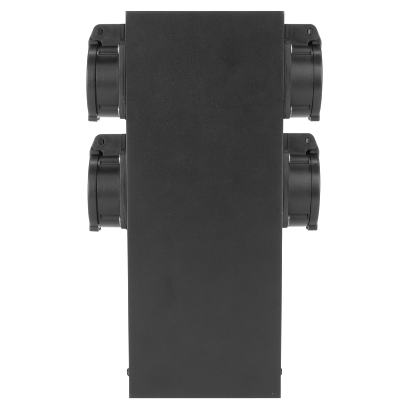 GardenLine Steckdosensäule 4xT13 IP55 mit Überstromschutzschalter – Bild 4