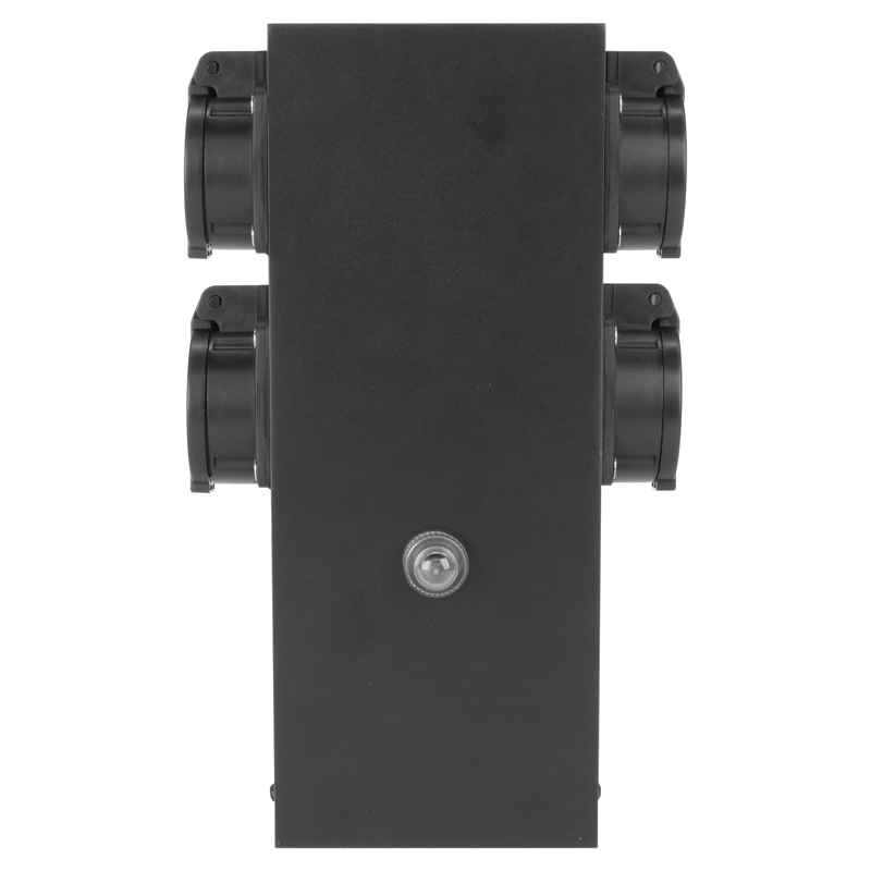 GardenLine Steckdosensäule 4xT13 IP55 mit Überstromschutzschalter – Bild 5