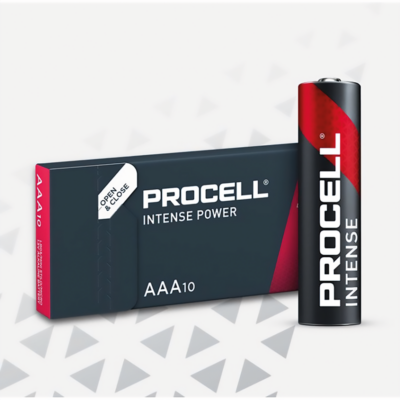 Duracell Procell Intense 1.5V, MN2400, LR03, AAA, Pack à 10 Stk.