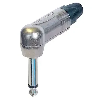 Neutrik R/A 1/4'' 2POLE PLUG
