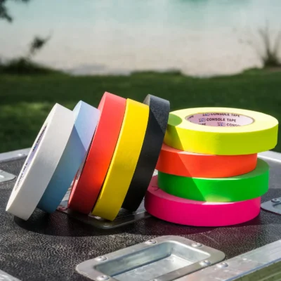 Pro Gaff Pro Console Tape Neon Fluorescent Orange 12mm x 25m