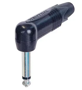 Neutrik R/A 1/4'' 2POLE PLUG