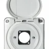 Contrik NUP-Dose mit Deckel, für 1x D-Serie IP55