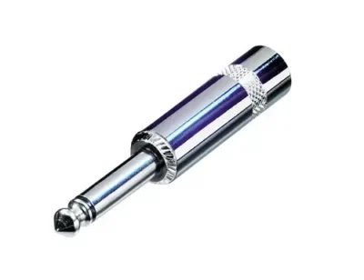 Rean NYS 1/4'' PLUG 2POLE NICKEL/NICKEL